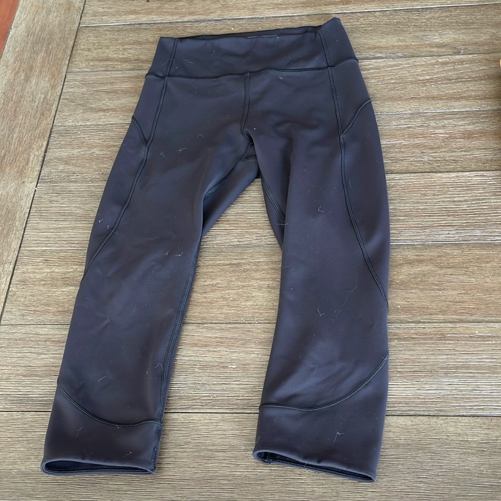 Lululemon capri high waisted leggings